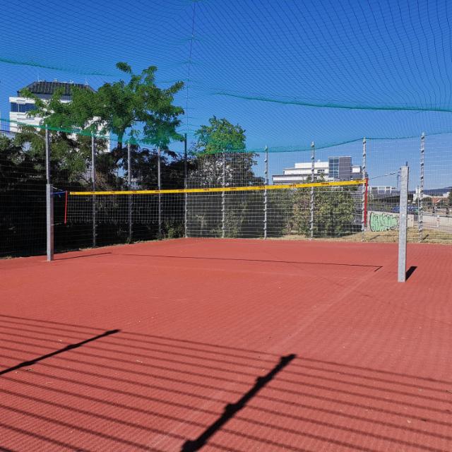 Outdoor-Volleyballkäfig am Flohberg