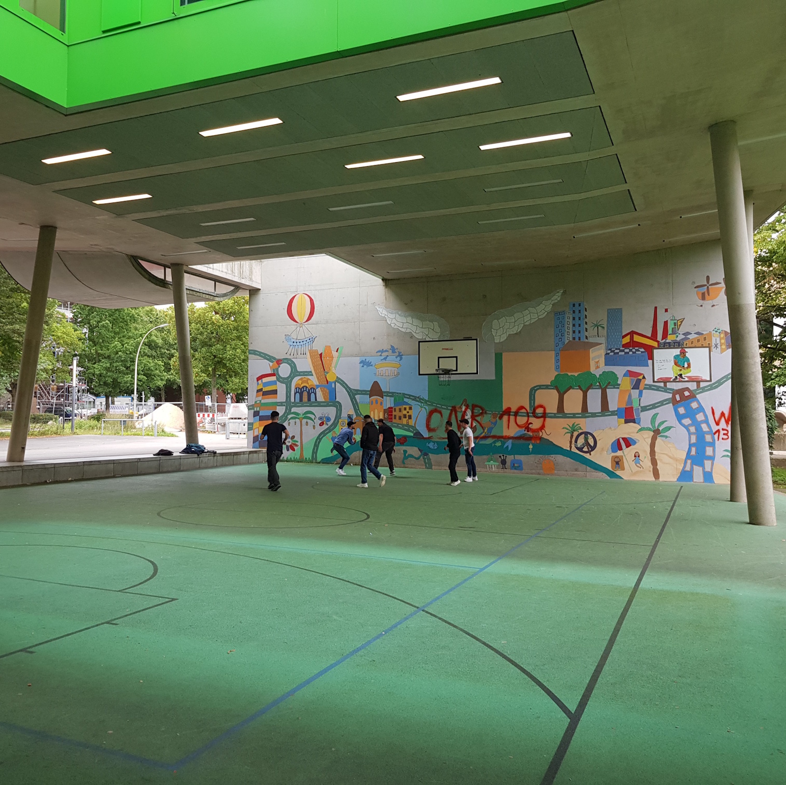 Basketball am Haus der Jugend