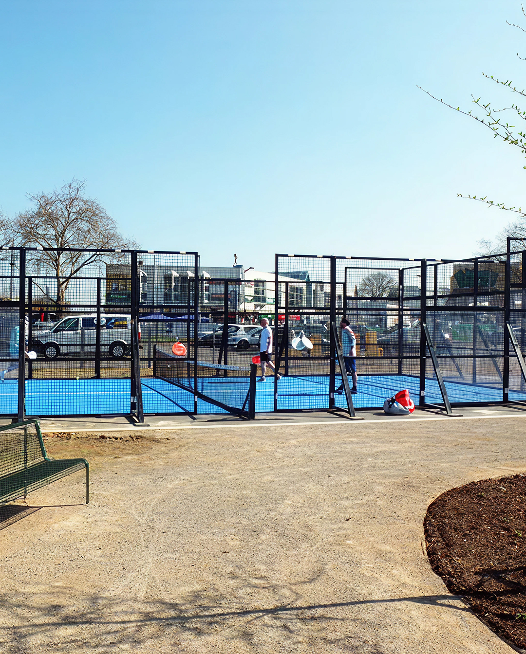 Padel Platz im Pionier Park
