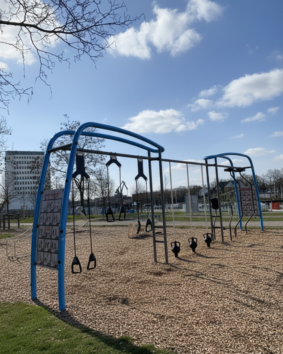 Calisthenics Park am Deutzer Hafen